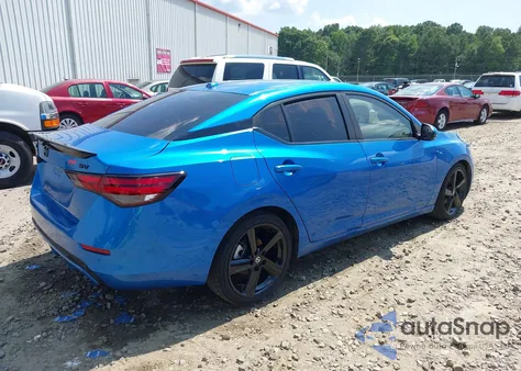 2020 Nissan Sentra Sv Xtronic Cvt z USA, uszkodzony, nr VIN 3N1AB8CV1LY214528